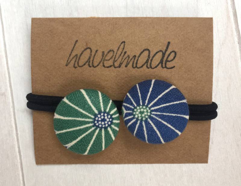 Haargummi 2Er Set Blüten | 103 von havelmade