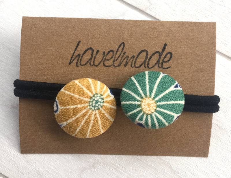 Haargummi 2Er Set Blüten | 131 von havelmade