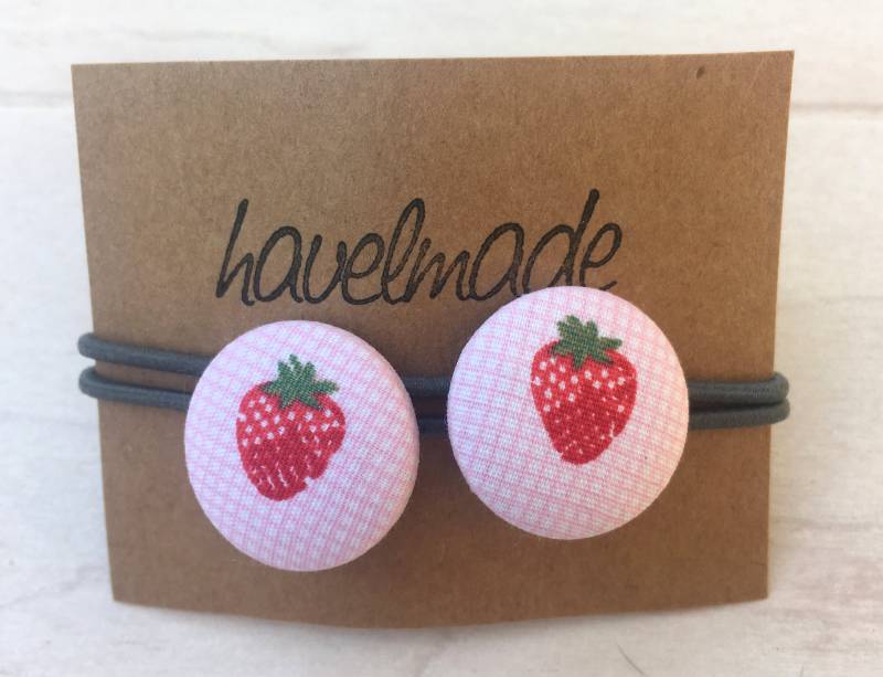 Haargummi 2Er Set Erdbeeren | 62 von havelmade