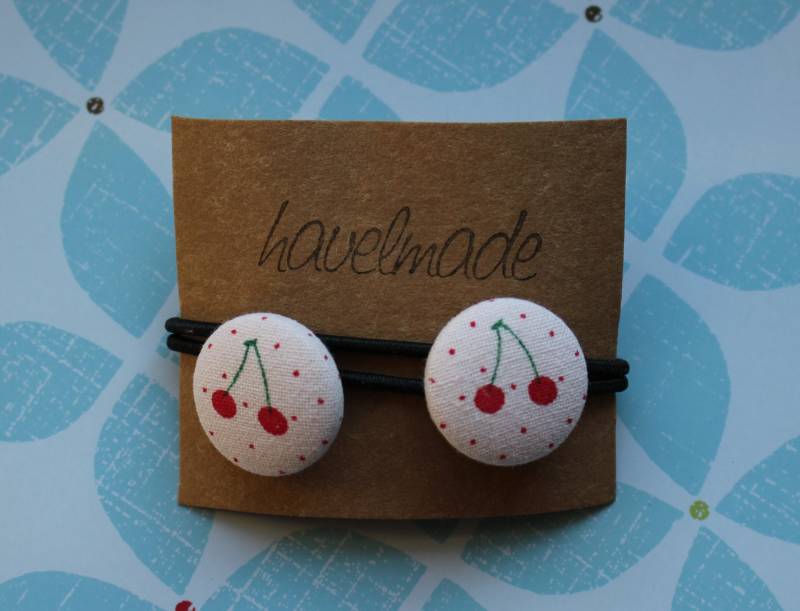 Haargummi 2Er Set Kirschen | 175 von havelmade