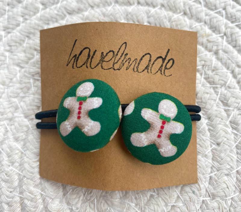 Haargummi 2Er Set Lebkuchenmann von havelmade