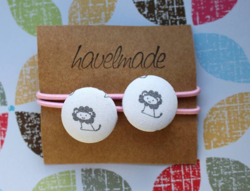 Haargummi 2Er Set Löwchen | 111 von havelmade