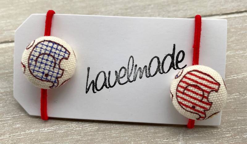 Haargummi 2Er Set Mini Elefanten | 70 von havelmade