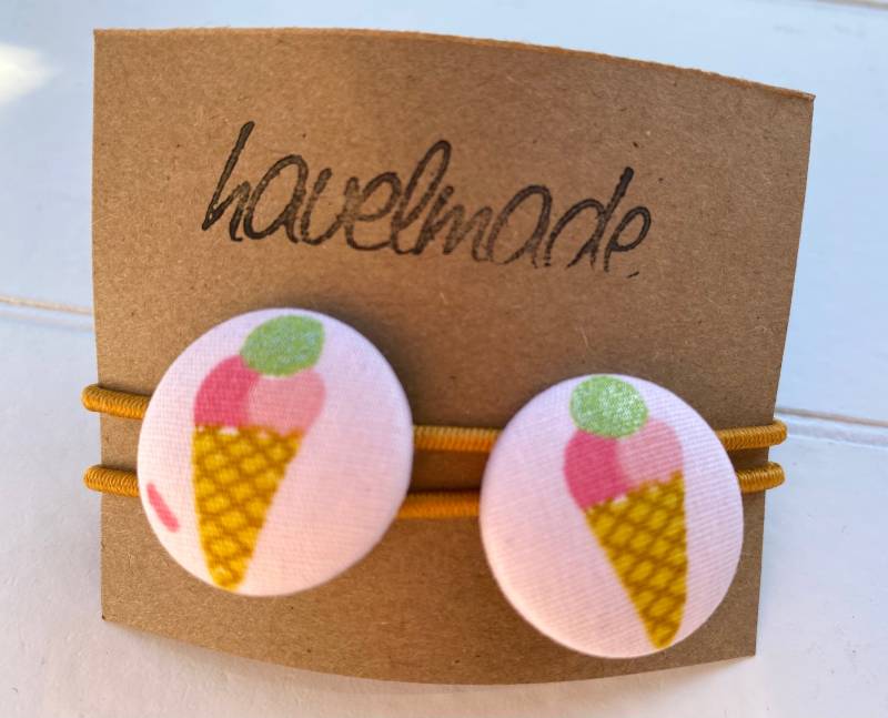 Haargummi 2Er Set Summertime Kugeleis | 9 von havelmade