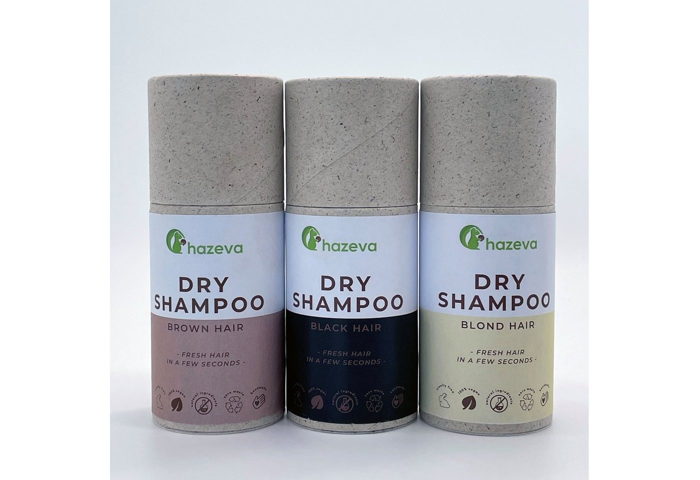 hazeva Festes Haarshampoo hazeva Trockenshampoo, 2-tlg. hazeva Festes Haarshampoo hazeva Trockenshampoo, 2-tlg. von hazeva