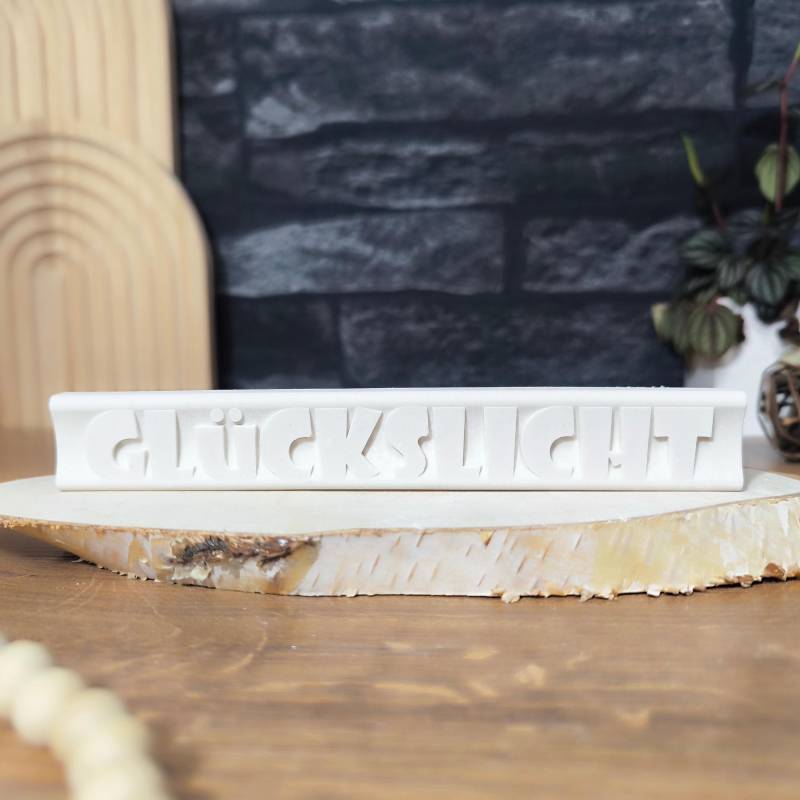 Silikon Gießform Klötzchen "Glückslicht" von hbnwllCreations
