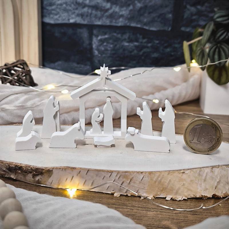 Silikon Gießform Mini Krippe/ Ec - Karten Format Silikon Gießform Mini Krippe/ Ec - Karten Format von hbnwllCreations