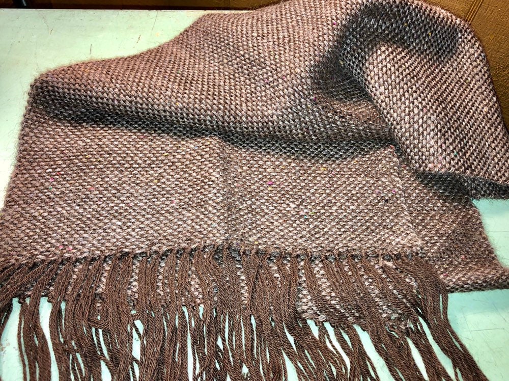 Suri Alpaka Schal W/Sari Seide Suri Alpaka Schal W/Sari Seide von hcalpacas