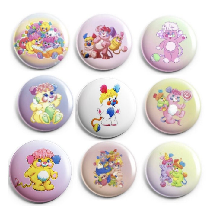 Popples 1" Button Oder Magnet von hcbuttons