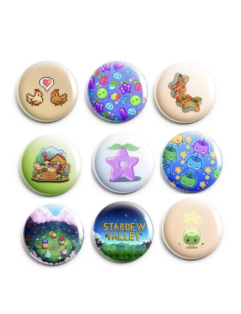 25mm Stardew Valley Button Oder Magnet von hcbuttons