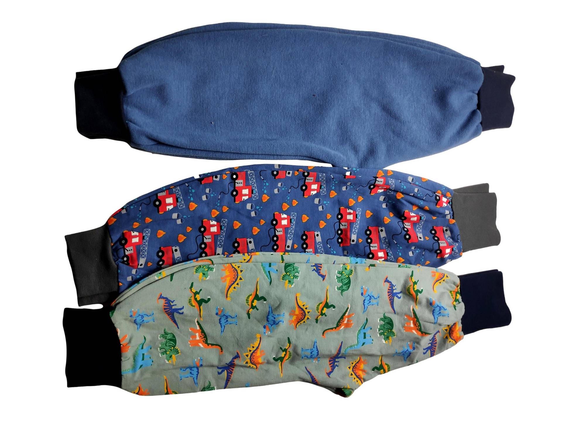 86/92 Alpenfleecehose Pumphose Dino Saurier Feuerwehr Einfarbig von hcotec