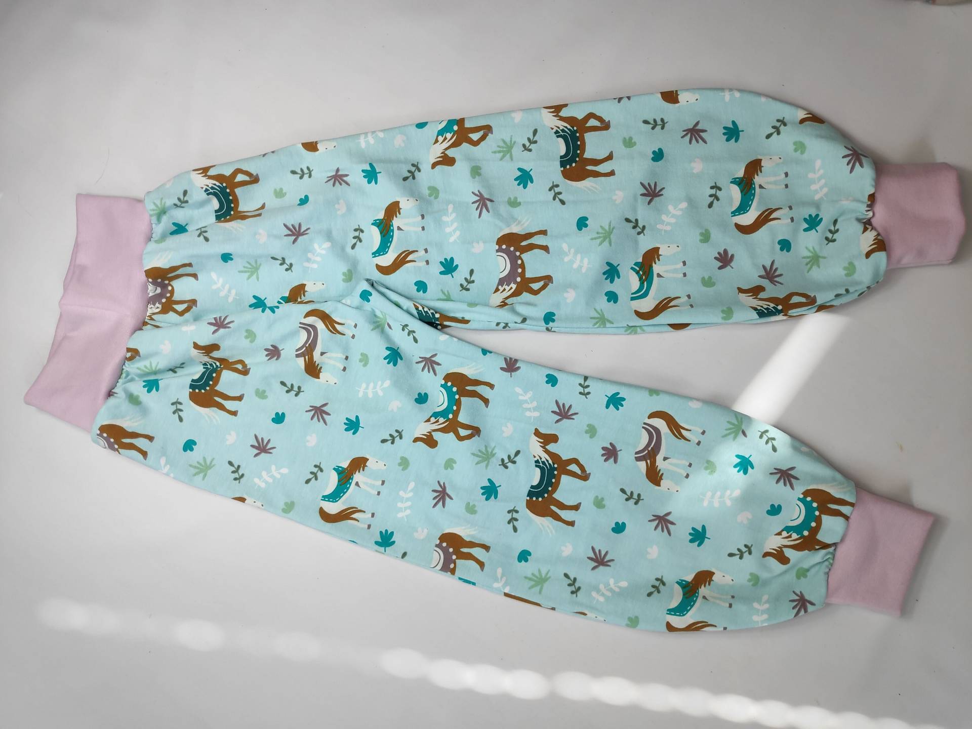 Gr. 110/116 Pferd Jersey Mint von hcotec