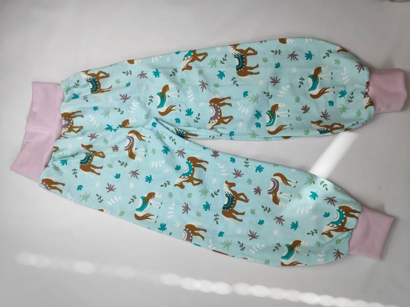 Gr. 110/116 Pferd Jersey Mint von hcotec