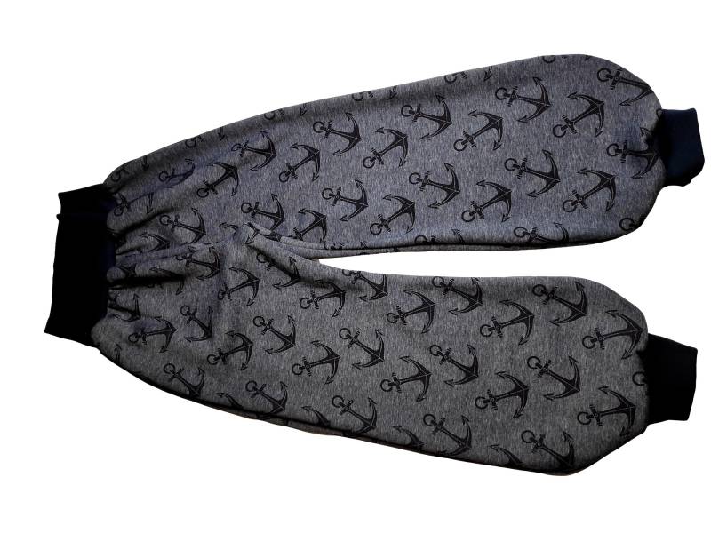 Pumphose Damengrößen Alpenfleece Kuschlig Weich Warm Dkl Grau Meliert Anker Mit Ohne Tasche von hcotec