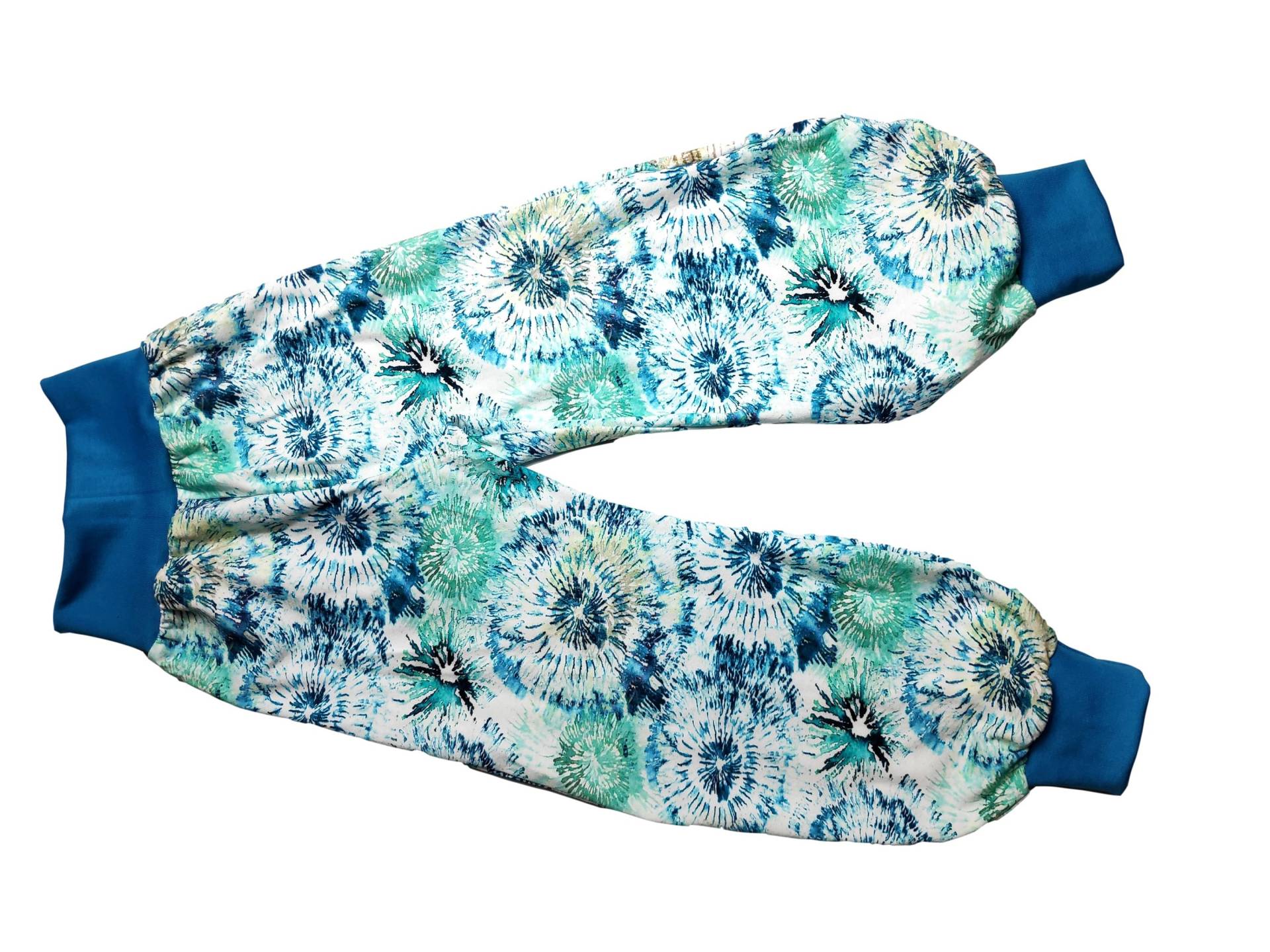 Pumphose Damengrößen Jersey Blau Grün Pusteblume Batik Mit Ohne Tasche Blume Flower Pumphose Damengrößen Jersey Blau Grün Pusteblume Batik Mit Ohne Tasche Blume Flower von hcotec