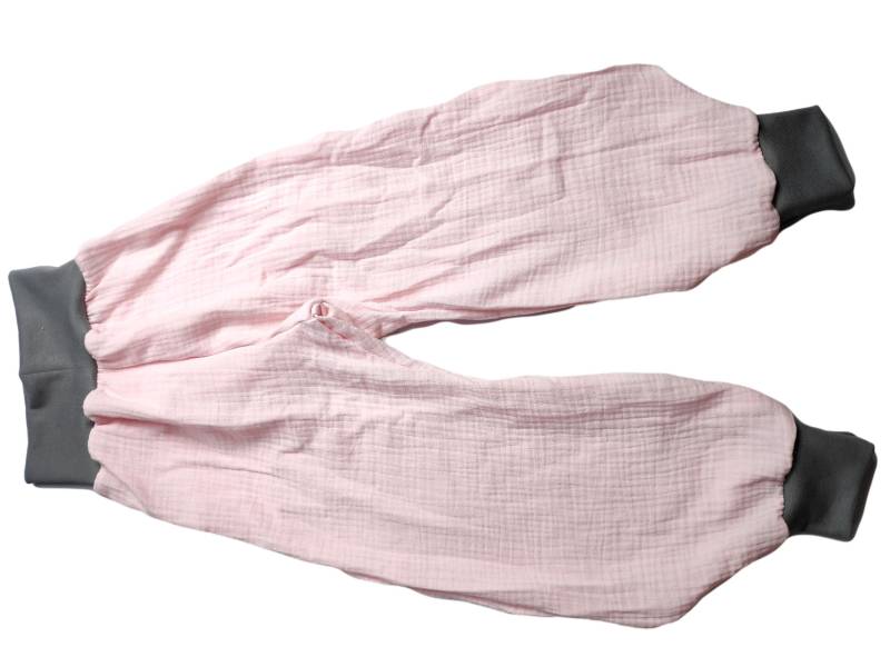 Pumphose Damengrößen Musselin Hellrosa Silbergraue Mit Ohne Tasche von hcotec