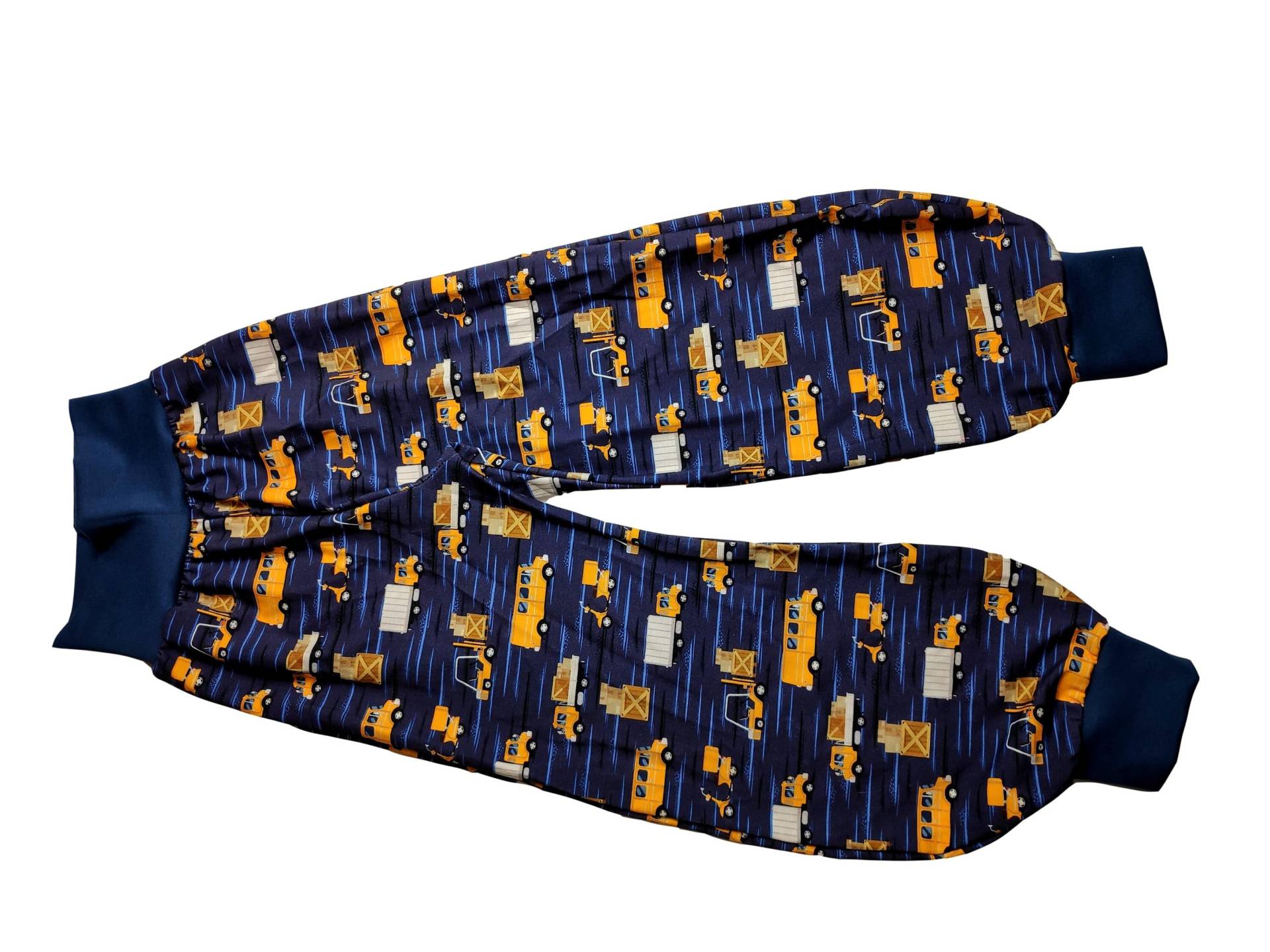 Pumphose Jersey Dunkelblau Gelbe Fahrzeuge Lkw Stapler Transport Jeansblaue Bündchen 68-164 Handmade Verschiedene Varianten Gefüttert Pumphose Jersey Dunkelblau Gelbe Fahrzeuge Lkw Stapler Transport Jeansblaue Bündchen 68-164 Handmade Verschiedene Varianten Gefüttert von hcotec
