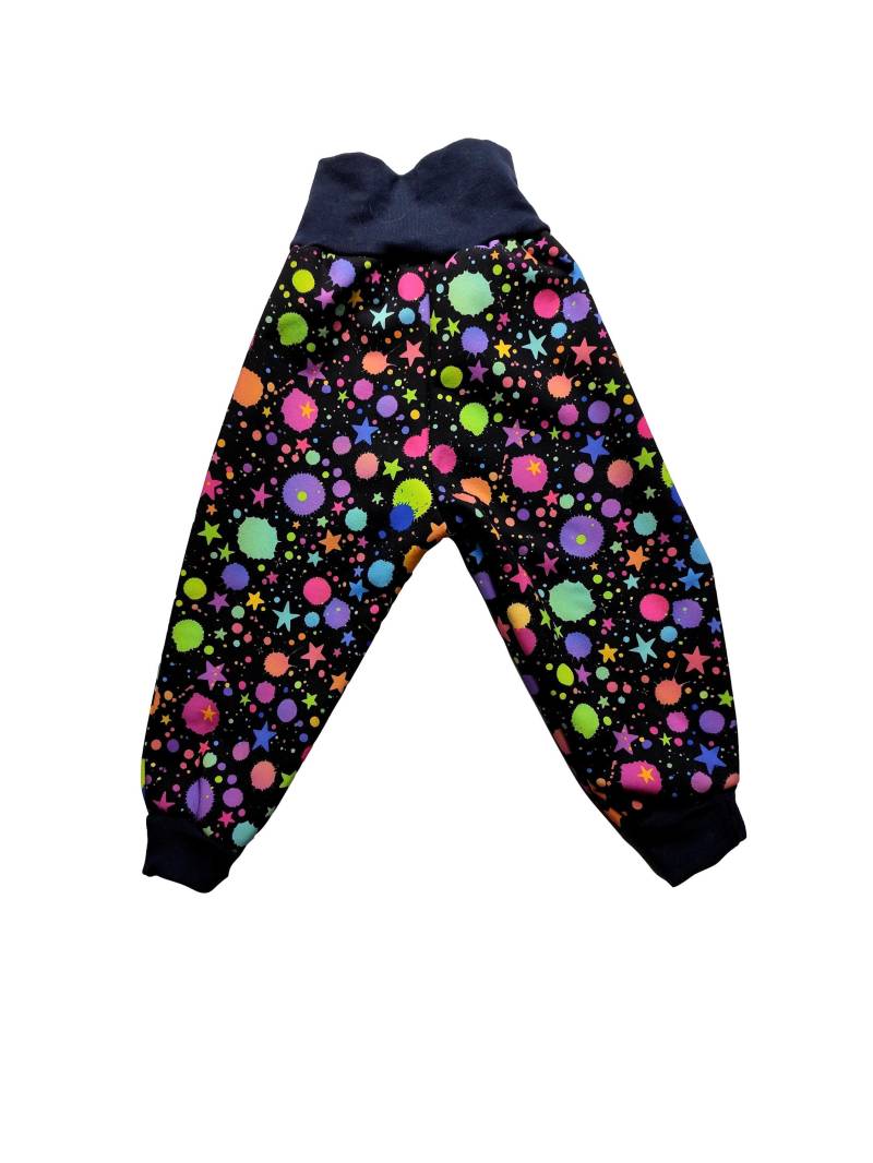 Softshellhose Bunt Sterne Punkte Herbst Winter, Regenhose Matschhose Skihose Reflektierend von hcotec