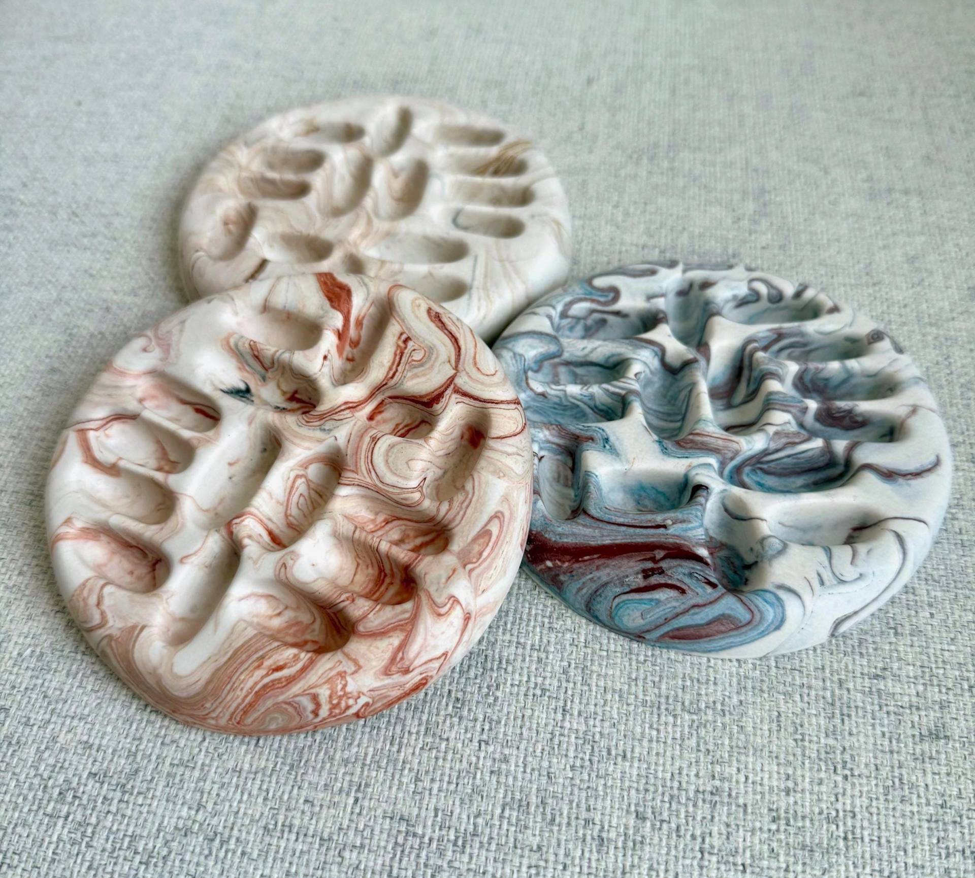 Schmuckschale Für Ringe in Marmoroptik Schmuckschale Für Ringe in Marmoroptik von heARTventure