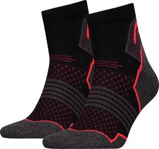 HEAD Hiking Knöchelsocken 2er Pack black/red - Gr. - 36.5 von head