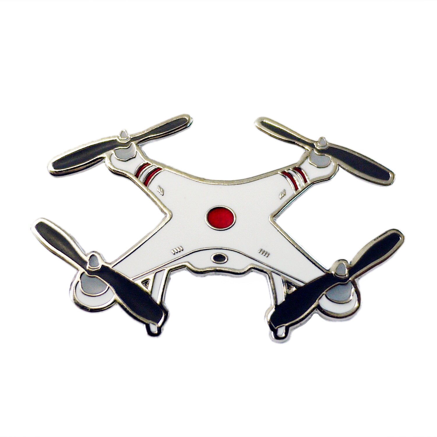 Fliegen Sie Die Freundlichen Himmel Emaille Pin Fliegen Sie Die Freundlichen Himmel Emaille Pin von headnhand
