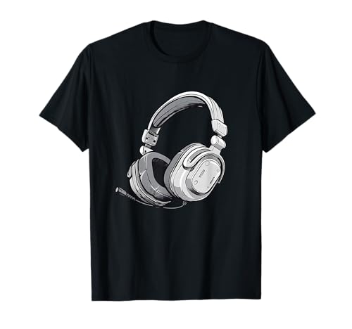 Kopfhörer für Damen, Kopfhörer für Mädchen, Kopfhörer für Kinder T-Shirt Kopfhörer für Damen, Kopfhörer für Mädchen, Kopfhörer für Kinder T-Shirt von headphone shirt for men, headphone shirt for youth