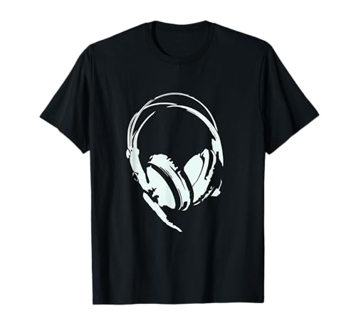 Kopfhörer für Damen, Kopfhörer für Mädchen, Kopfhörer für Kinder T-Shirt Kopfhörer für Damen, Kopfhörer für Mädchen, Kopfhörer für Kinder T-Shirt von headphone shirt for men, headphone shirt for youth