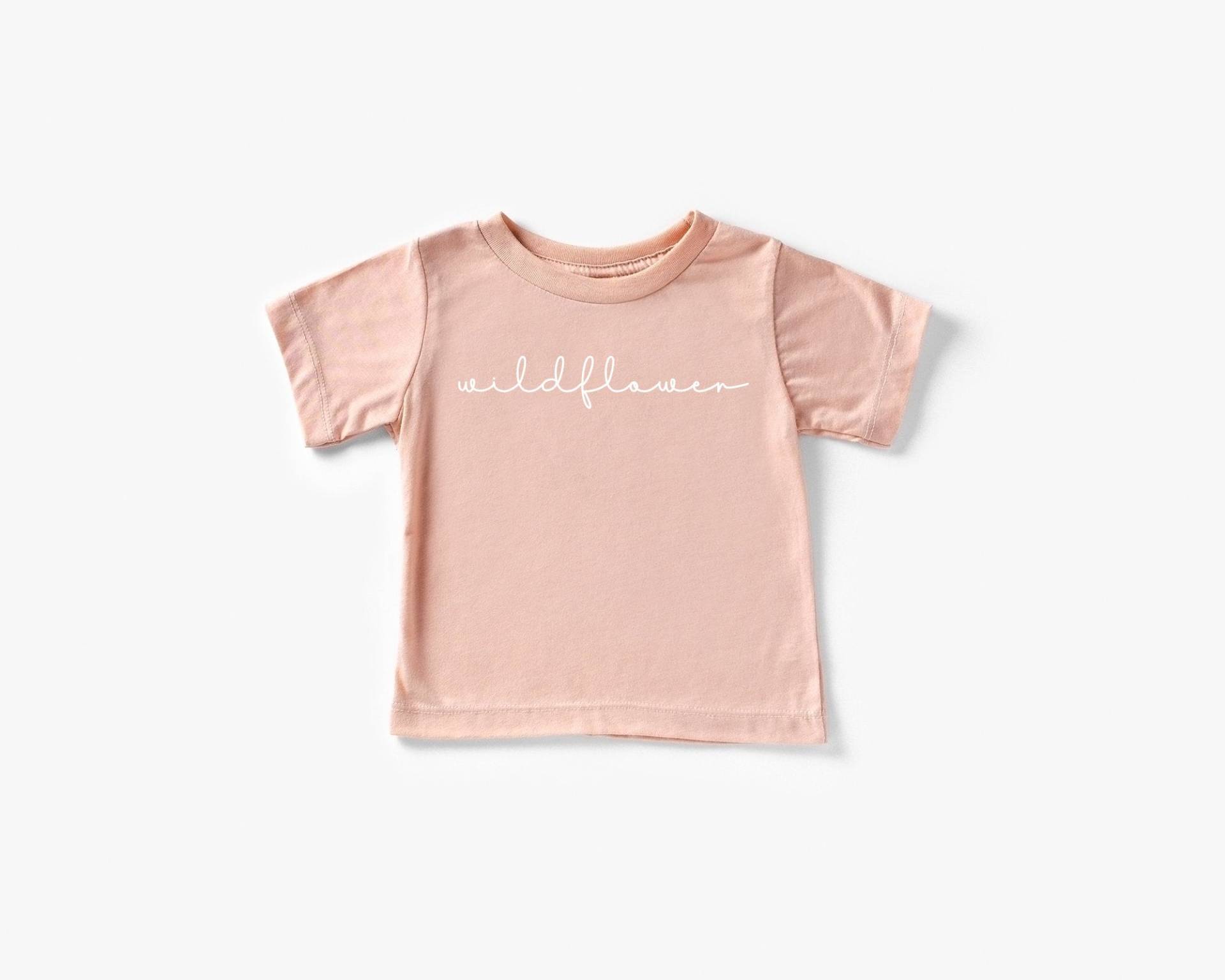 Wildblumen Kleinkind T-Shirt, Hippie Shirt, Unisex Garten Baby, Boho von heartbybritt