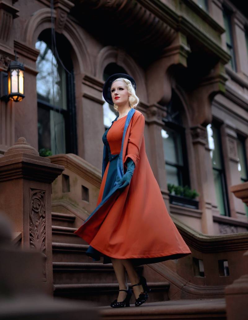 Marilyn Mantel Only - Tv Inspiriertes Swing Kleid Colorblock Rockabilly Vintage Custom Marilyn Mantel Only - Tv Inspiriertes Swing Kleid Colorblock Rockabilly Vintage Custom von heartmycloset