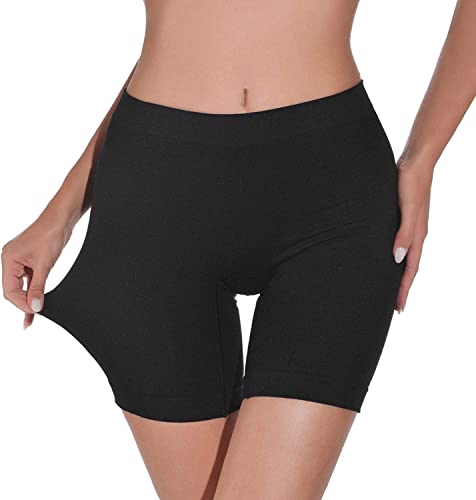 heekpek Bauchweg Unterhose Damen Miederhose Damen Kurz Nahtlose Radlerhose Unter Rock Miederpants Shorts Unter Kleid Kurze Leggings Boxershorts Hohe Taille Sicherheitshose von heekpek