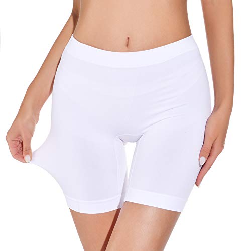 heekpek Bauchweg Unterhose Damen Miederhose Damen Kurz Nahtlose Radlerhose Unter Rock Miederpants Shorts Unter Kleid Kurze Leggings Boxershorts Hohe Taille Sicherheitshose von heekpek