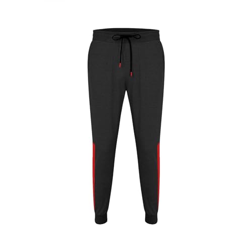 hehiy Classic Jog Pants Herren Jogginghose 1er/2er mit elastischem oder offenem Beinabschluss Trainingsanzug Herren Baumwolle Jogginghose Herren Baumwolle 3XL Tracksuit Bottoms Herren von hehiy