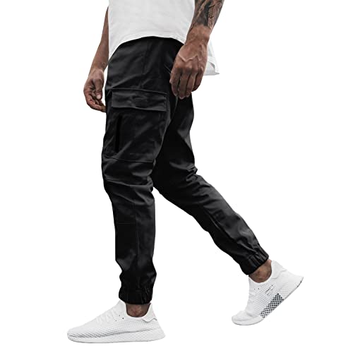 hehiy Herren Hosen Slim Fit Casual Jogger Sporthose Freizeithose Cargo Chino Jeans Hose Winter Hose Herren Herren Hose Stretch Regular Fit Outdor Hose von hehiy