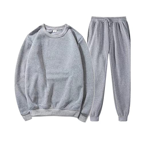 hehiy Herren Jogginganzug Trainingsanzug Männer Sportanzug Streatwear TrainingsanzüGe Hausanzug Herren Winter Fleece Workout Set Herren 4Xl von hehiy