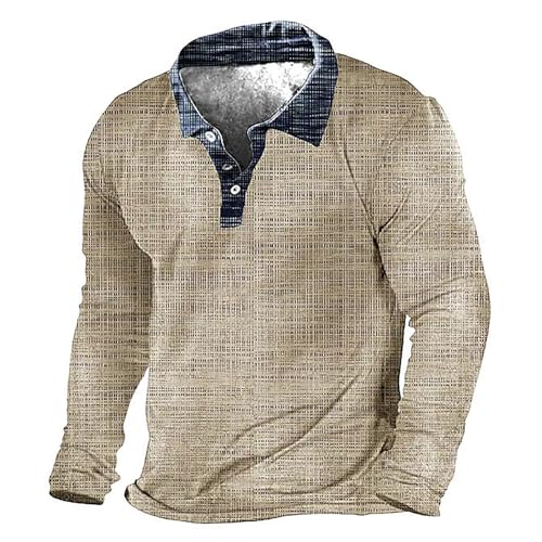 hehiy Herren Langarm Poloshirt in Mehreren Farben mit Zipper, Langarm-Polo aus feinstem Jersey-Gewebe, klassisches Polohemd im Regular-Fit Schnitt Poloshirt Schwarz Golf Polo Herren Atmungsaktiv von hehiy