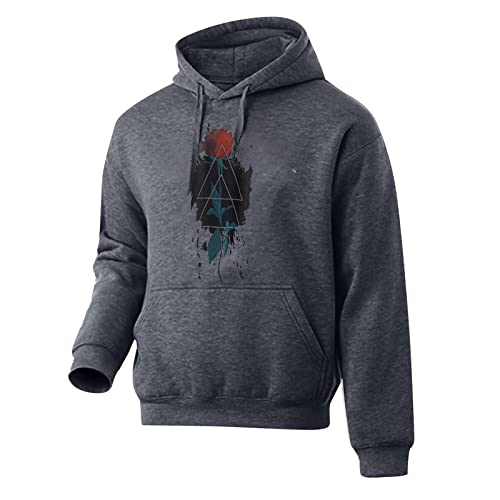 hehiy Herren Sweat Kapuzenpullover Hoodie Kapuze Sweater Retro Pullover Pullover Decke Herren Half Zip Hoodie Herren von hehiy