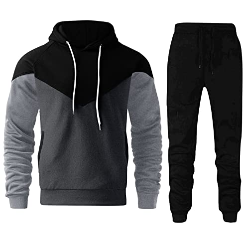 hehiy Herren Trainingsanzug Jogginganzug Sportanzug Männer Jogging Anzug Sweatshirt Hose Jogginghose Winter Herren Sportbekleidung FüR Herren Fitnessstudio von hehiy