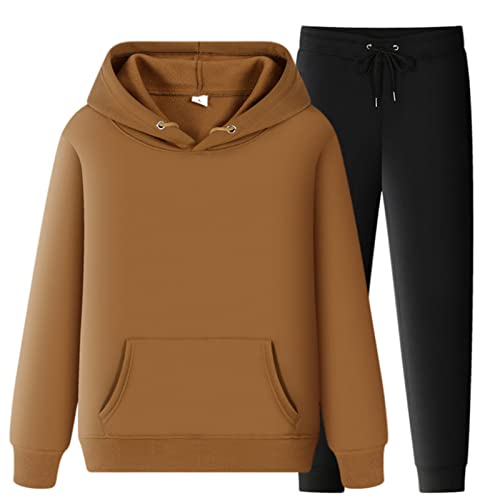 hehiy Herren Trainingsanzug Jogginganzug Sportanzug Männer Jogging Anzug Sweatshirt Hose Trainingsanzug FußBall Jogginganzug Herren 3Xl Xxxl Tracksuit Herren Winter von hehiy