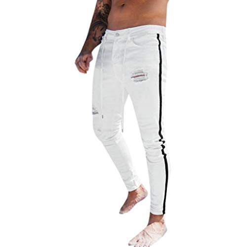 hehiy Jeans Herren Hip Hop Retro Stickerei Gewaschen Baggy Denim Hose Lässig Lose Weites Bein Hose Streetwear Jeans Herren Bootcut Motorradhose Herren Jeans Schwarz Bike Hose Herren von hehiy