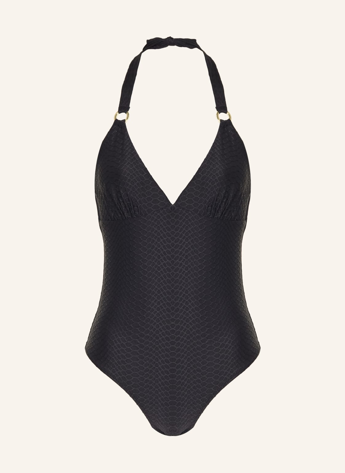 Heidi Klein Bügel-Badeanzug Meteora schwarz von heidi klein