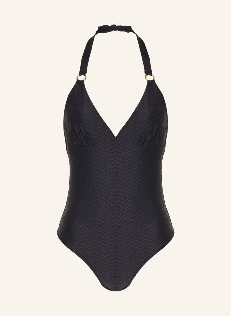 Heidi Klein Bügel-Badeanzug Meteora schwarz von heidi klein