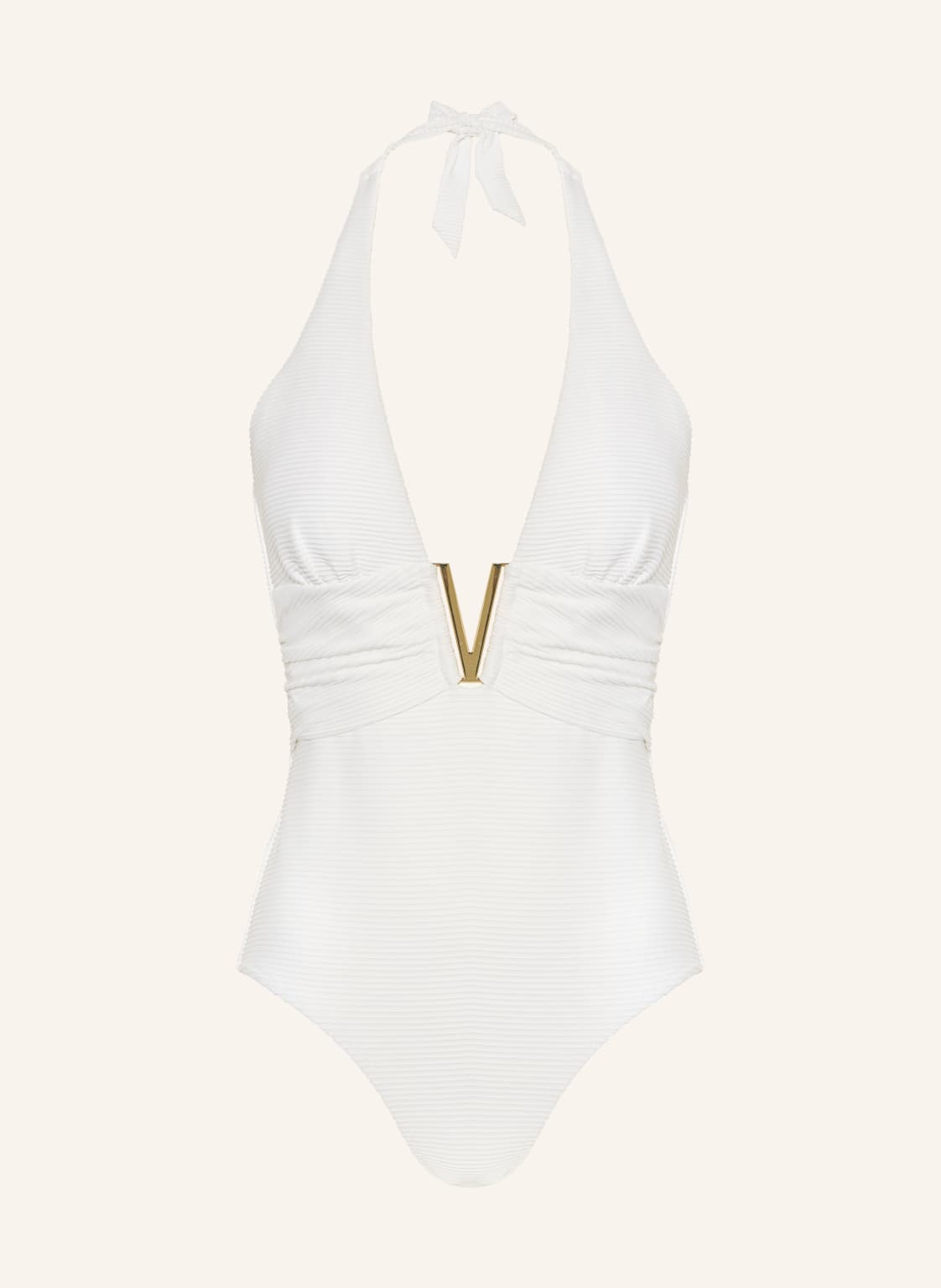 Heidi Klein Neckholder-Badeanzug Delos weiss von heidi klein