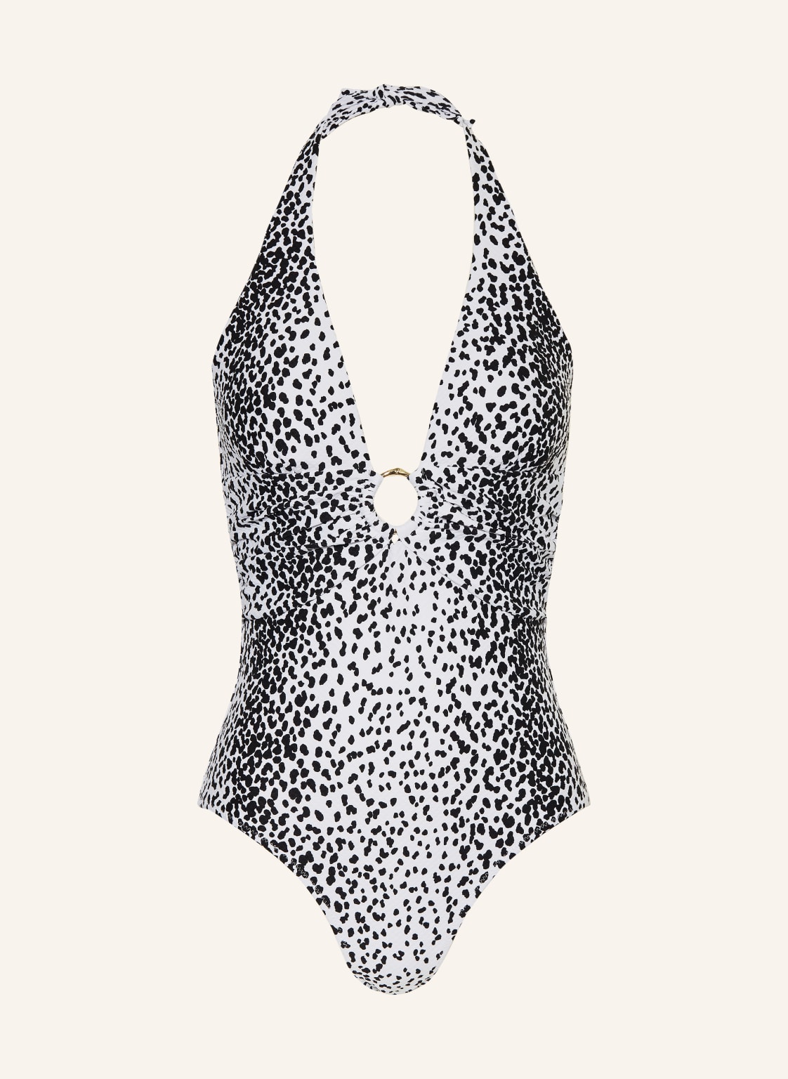 Heidi Klein Neckholder-Badeanzug Icaria schwarz von heidi klein