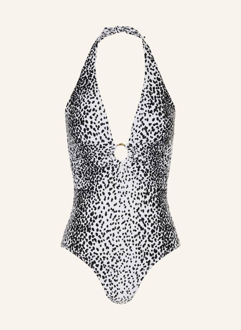 Heidi Klein Neckholder-Badeanzug Icaria schwarz von heidi klein
