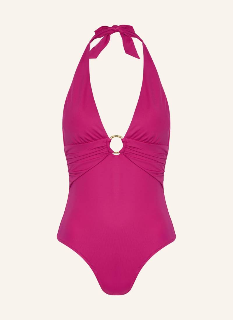 Heidi Klein Neckholder-Badeanzug Ithaca pink von heidi klein