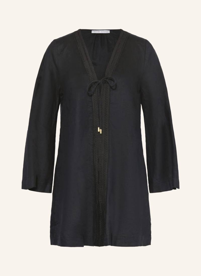 Heidi Klein Strandkleid Meteora Aus Leinen schwarz von heidi klein