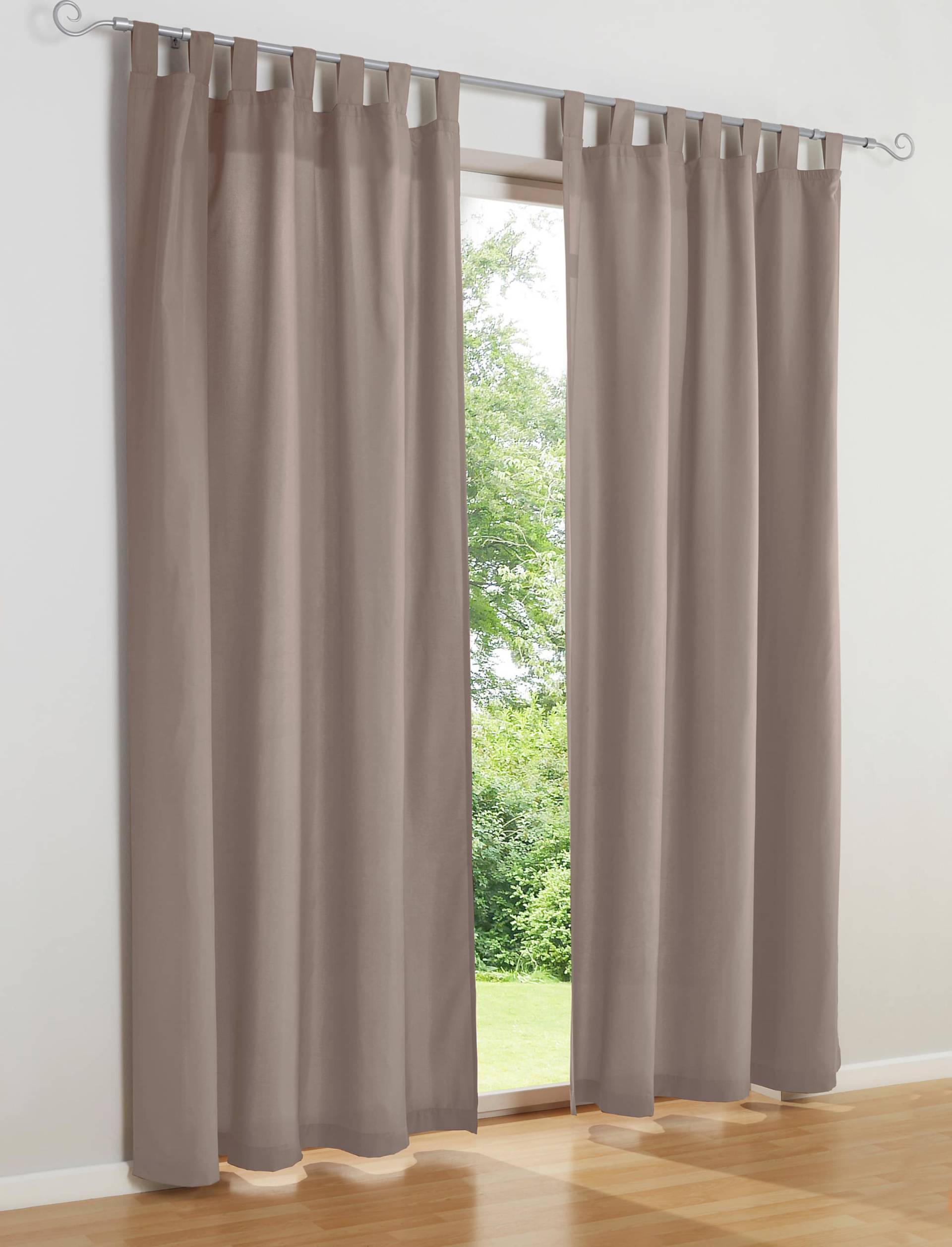 Sieh an! unisex Dekoschal taupe von heine home