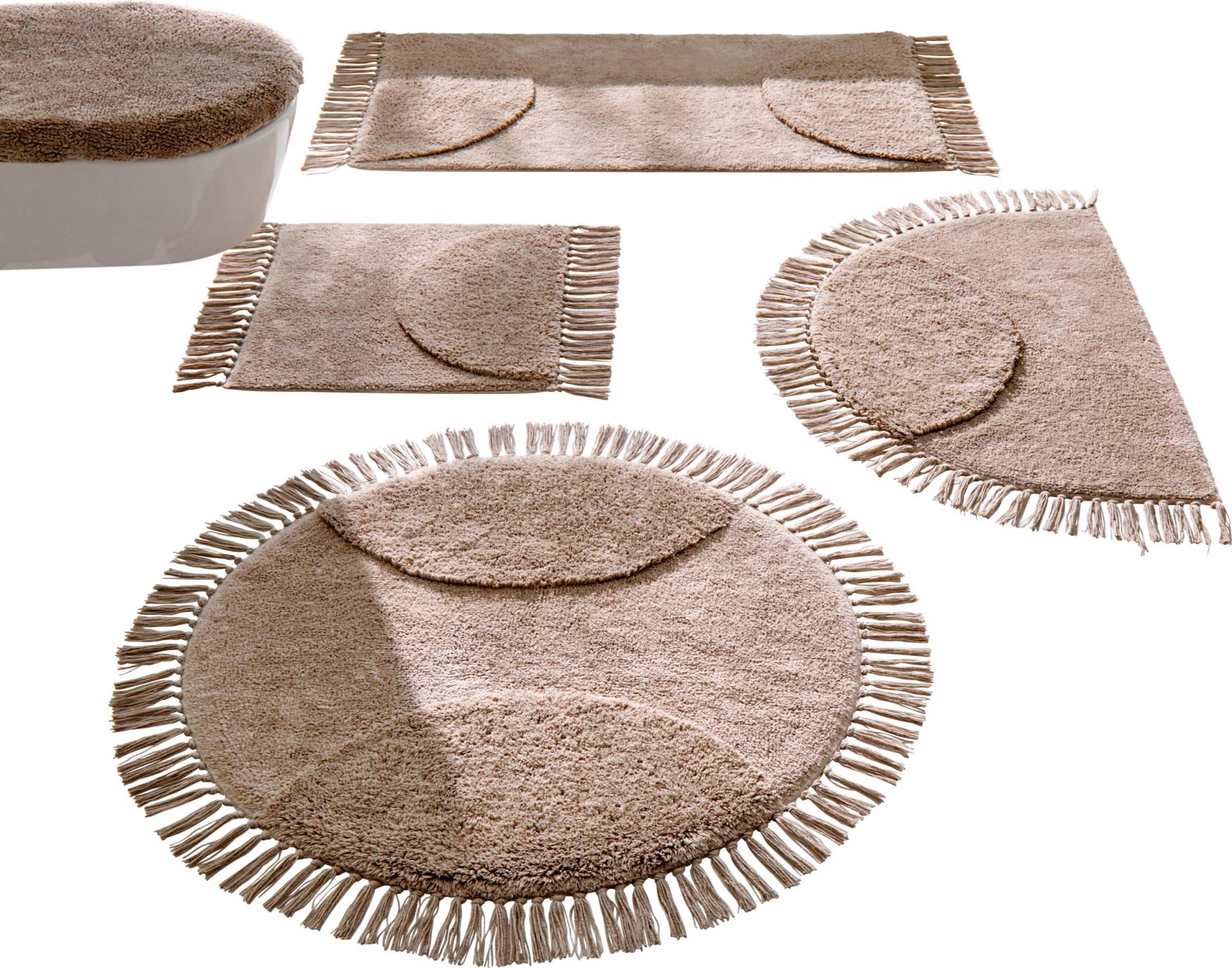 Sieh an! unisex Badteppich taupe von heine home