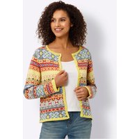 Jacquardstrickjacke von heine