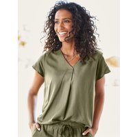 Kurzarm-Bluse von heine